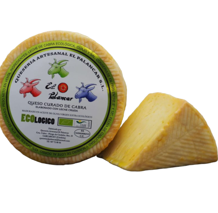 Queso curado Ecológico en Aceite de Oliva Eco
